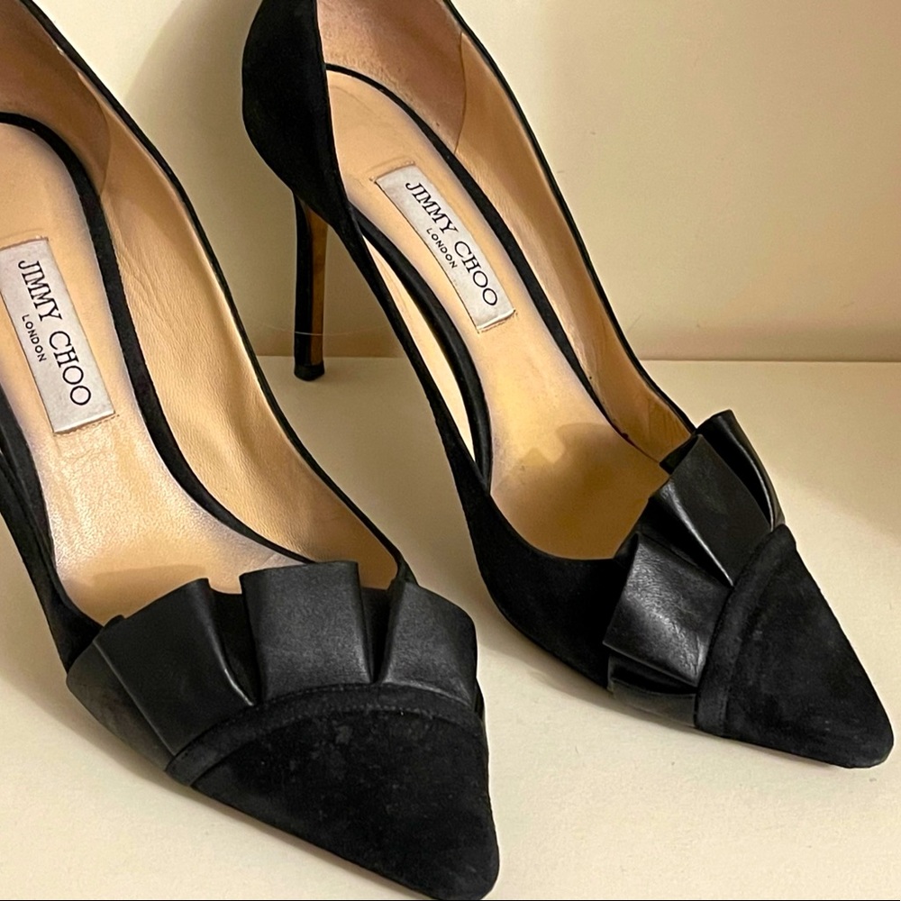 JIMMY CHOO LEENA 85 Black 42EU/12US